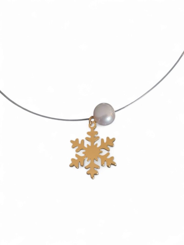 Ogrlica - nevidljivica SNOWFLAKE - Image 5