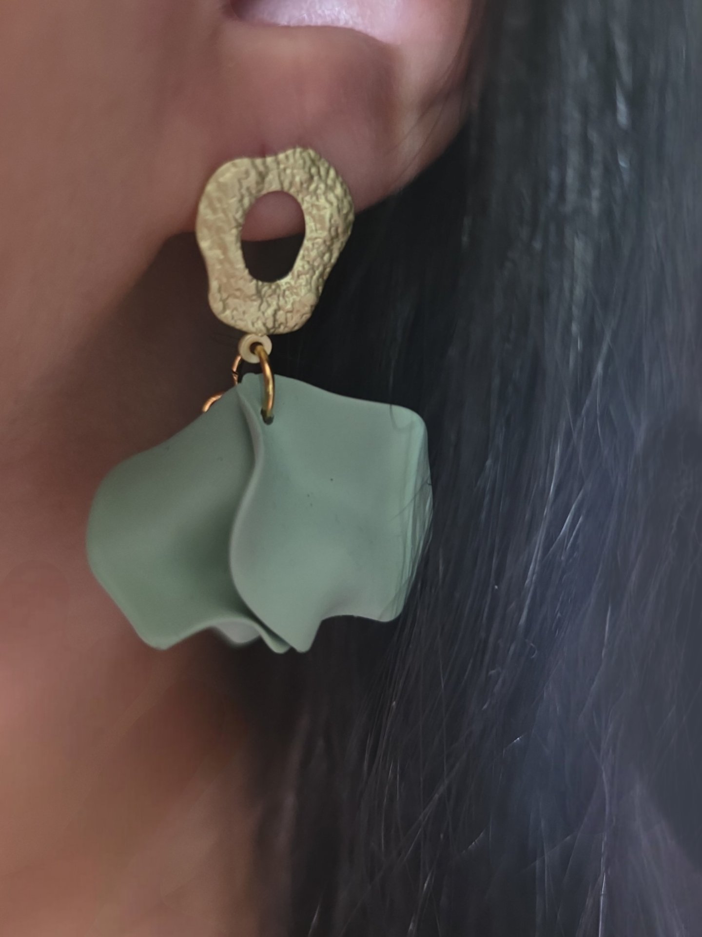 Naušnice FREYA MINT